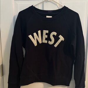 MOTHER Navy Sweatshirt